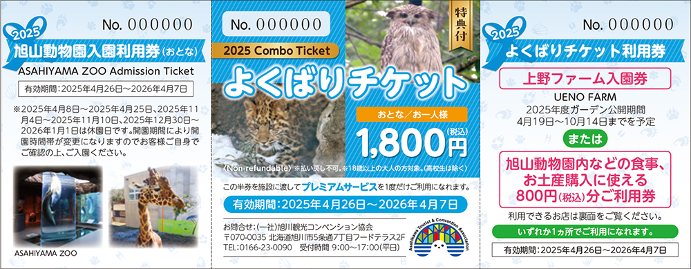 よくばりチケット見本